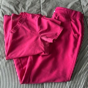 Figs Pink Relaxed Fit Pants